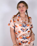 Pijama para mujer Salchi Nights con estampado de perros salchicha, diseño divertido y cómodo de Luné